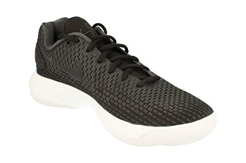 Nike Hyperdunk 2017 Low Mens Basketball Trainers 897663 Sneakers Shoes (UK 8 US 9 EU 42.5, Black Metallic Silver 001)