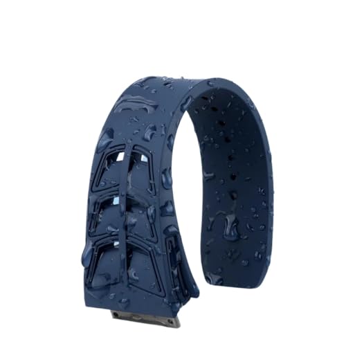 Bracelet montre caoutchouc fluoré Richard Mille RM055 RM030 RM3501 RM3502 rouge