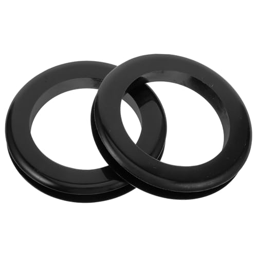 FONDOTIN 2pièces Anneaux De Fixation De Parasol Silicone Couvercles pour Table De Jardin Stoppe Vent Et Anti-dérapant Accessoire Pratique pour Parasol De Terrasse