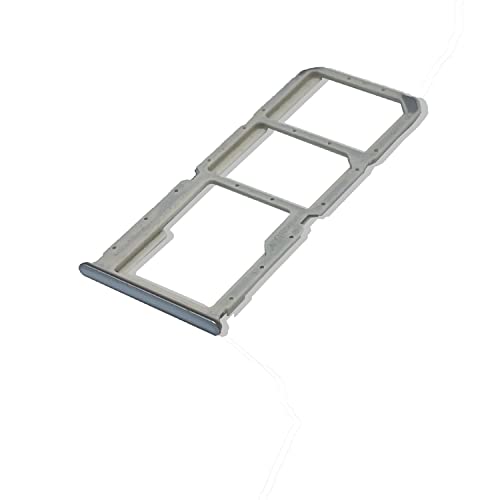 Eonpam Original DUAL SIM Card Slot Tray Holder Replacement for (Oppo A94 5G) Incl SIM Pin (Silver) - Image 2