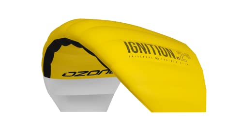 Ignition V3 Trainer Kite with 3-Line Safety - 3m - Yellow/White