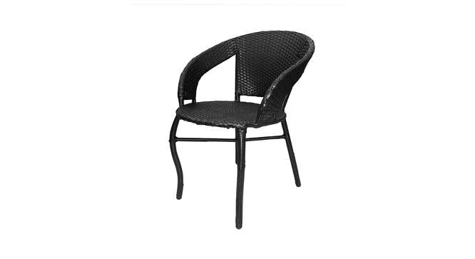 Image of India Beautiful Outdoor Garden Furniture Set for Coffee Table, Balcony Furniture, Office Furniture Patio Seating Set Standard, (4 Chair 1 Table) (Black1)
