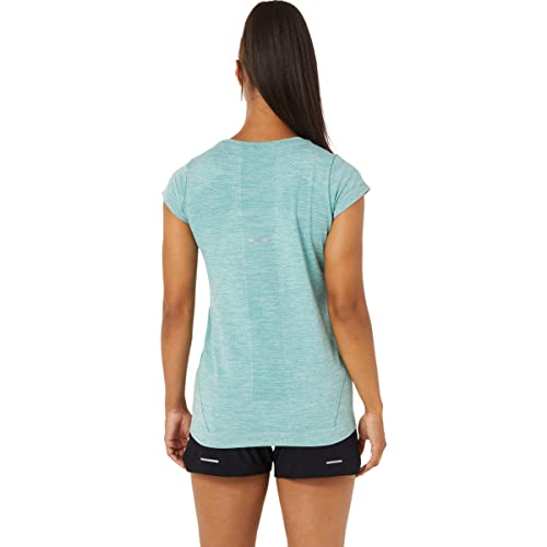 Asics Women's Race Seamless Short Sleeve Top Running Apparel, S, Sage #TOP1