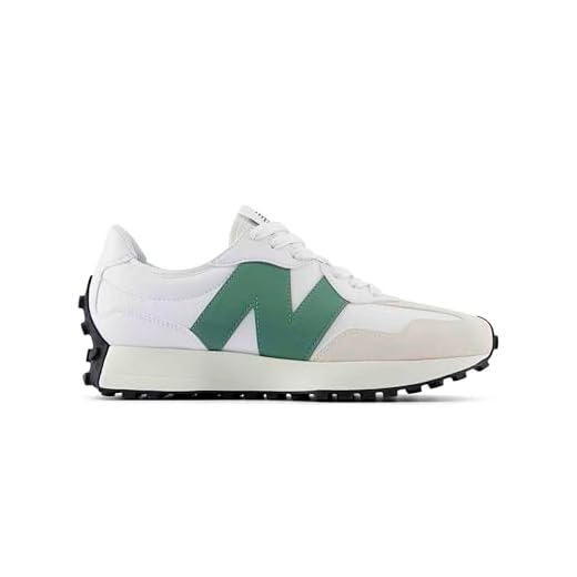 New Balance 327, Sneaker Hombre, Blanco-Verde, 47.5 EU