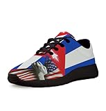 Cuba America Shoes for Women Men Trail Running Casual Fashion Sneakers Slip-on Tennis Shoes