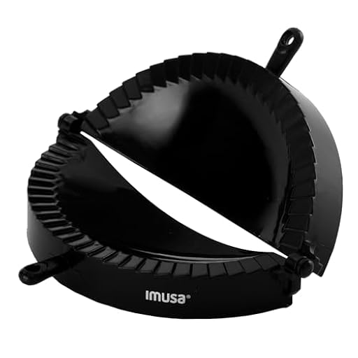 Imusa USA IMU-71006W Jumbo - Molde de plástico para empanada, fácil de usar, color negro | Ya disponible en tu tienda friki favorita! En mundofriki.es! Imusa USA IMU-71006W Jumbo - Molde de plástico para empanada, fácil de usar, color negro | Ya disponible en tu tienda friki favorita! En mundofriki.es!