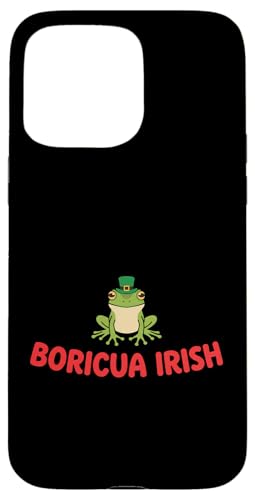 Boricua Irish Saint Patricks Day �v�G���g���R �V�������b�N �p�f�B �X�}�z�P�[�X iPhone 15 Pro Max �p