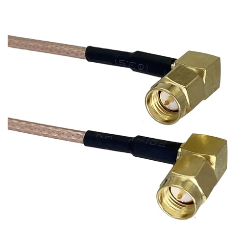 Câble RG316 SMA mâle pour espace restreint et montage à angle droit 6M