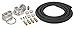 Derale Remote Oil Filter, Single Filter, 3/4-16 in Thread Adapter, 10 ft Hose, 3/4-16 in Thread Housing, Fittings/Hardware, Universal, Kit