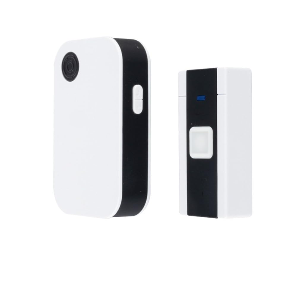 MOBYGKFY Household Remote Control Doorbell 36 Music Plug-in Models 120 Meters Distance