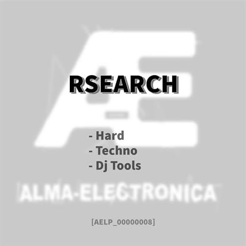 Alma-Electronica Podcasts presents - RSearch [AELP_00000008]