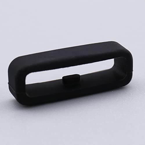 10 Stks Fastener Ring Vervanging Compatibel met Garmin Forerunner 220 230 235 620 630 735XT 935 945 35 30 25 Horlogeband Fastener Siliconen Ringen Zwart - Afbeelding 6