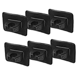 WOONEKY 6 Stück Kajak Paddelhalter Kunststoff Paddelclip mit Verstärktem Mesh für Kajak Angelboot...