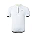 ARSUXEO Men's Cycling Jerseys Short Sleeves MTB Bike Shirt 635 White Size X-Large