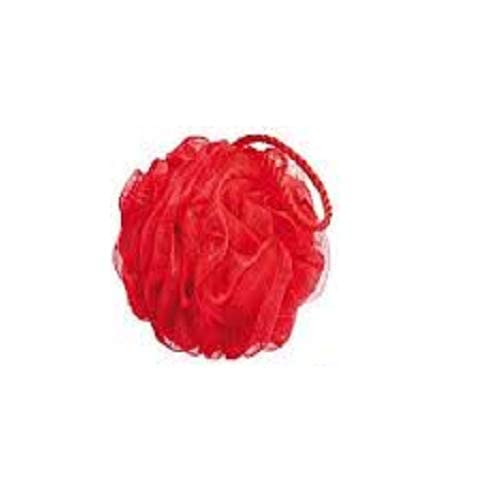 Bath Loofah Shower Puff Sponge Shower Loofahs Pouf Ball Mesh Bulk Puffs Large, Body Scrubber for Women (Pack of 1) Multicolor Loofah for Bath-image-36