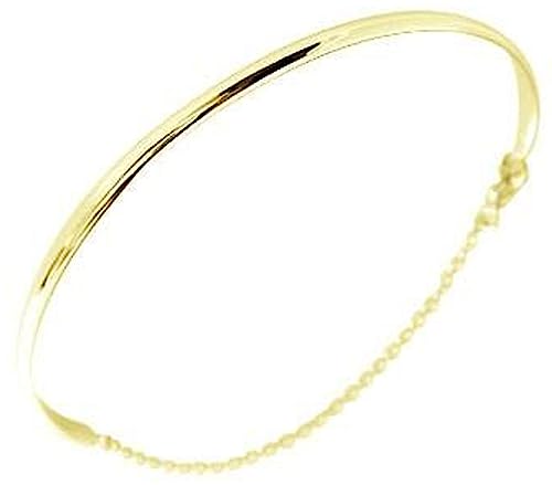 [�A�g���X] Atrus 18�� �u���X���b�g �o���O�� ���f�B�[�X �S�[���h 18k �`�F�[�� �V���v�� �b�� ���� �C�G���[�S�[���hk18 �v���[���g 15cm