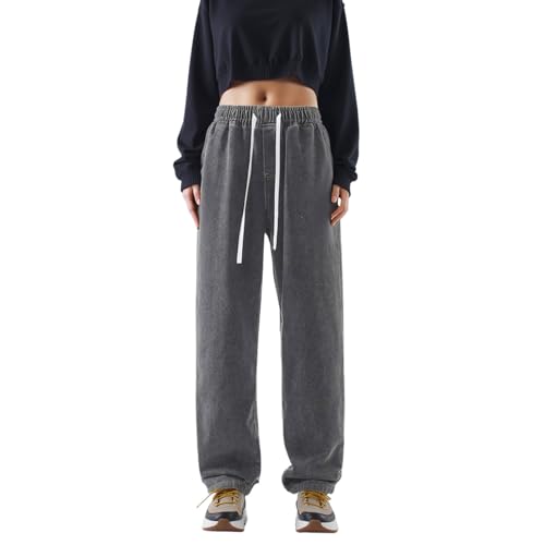 Jean délavé coupe ample femme contre l'inconfort des pantalons serrés