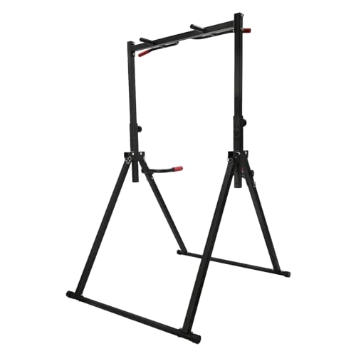 Foldable Power Tower Pull-up Push-ups, Adjustable Multi-functional Home Gym Strength Training Equipment, Fitness Triangular-designed Push-up Frame