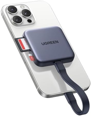 UGREEN USB C Kartenleser SD 4.0 Card Reader Magnetisch | USB C Kartenleser mit magnetischem Design, SD 4.0 Card Reader, ideal für Laptop, Tablet und Smartphone