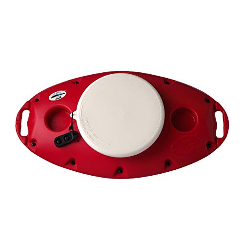 CreekKooler PuP Floating Cooler, 15 Quart, Tow Behind, Red - Thumbnail 6