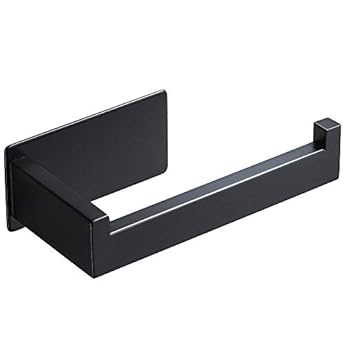 ZUNTO Portarotolo di Carta Igienica Adesivo in Acciaio Inox per Bagno e Toilette, Nero: vedi il prezzo e le caratteristiche Foto di ZUNTO Portarotolo di Carta Igienica Adesivo in Acciaio Inox per Bagno e Toilette, Nero