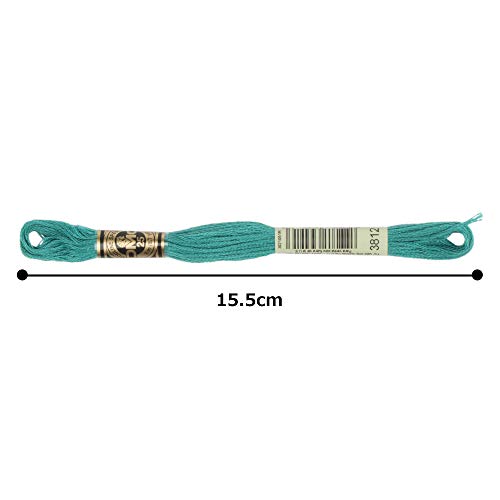 Image of DMC 6-Strand Embroidery Cotton Floss, Very Dark Sea Green