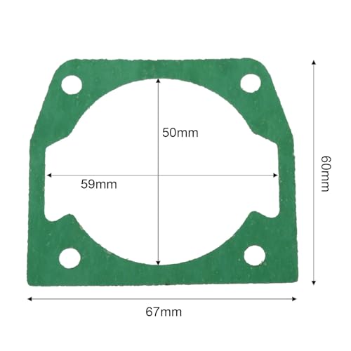 Joint de cylindre tronçonneuse 45cc 5200 contre fuite de compression - 3