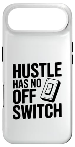 Hustle Has No Off Switch ���`�x�[�V�����̈��p �X�}�z�P�[�X iPhone Air �p