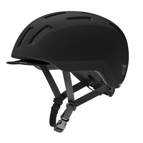 Smith Transit Cycling Helmet – Adult Road Bike Helmet with MIPS Technology – Lightweight Protection for Men & Women – Matte Black, Medium