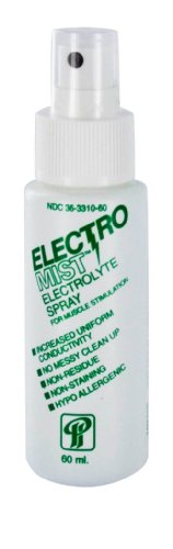 Electro Mist Electrolyte Spray for Muscle Stimulation, 60 ml Spray Bottle