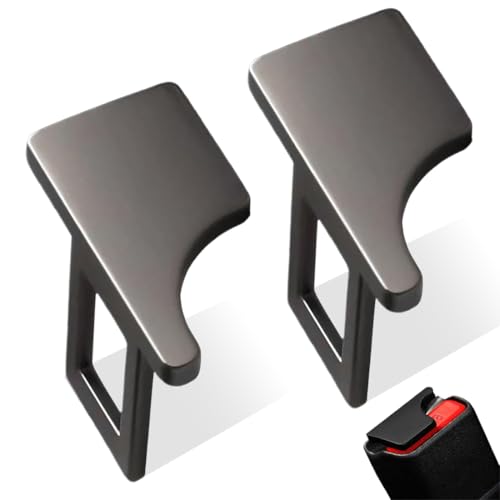 DOKRIN Cinturones de seguridad,2 piezas de clip extensor para hebilla de silenciador de coche