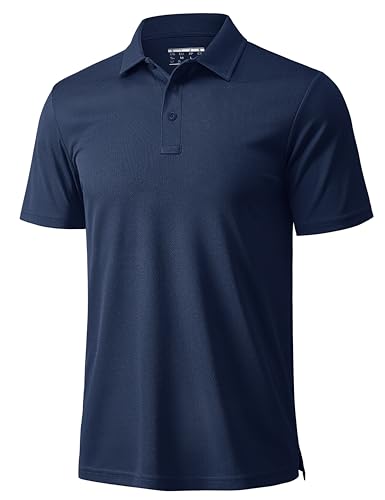 MAGCOMSEN Men's Quick Dry Golf Polo Shirt