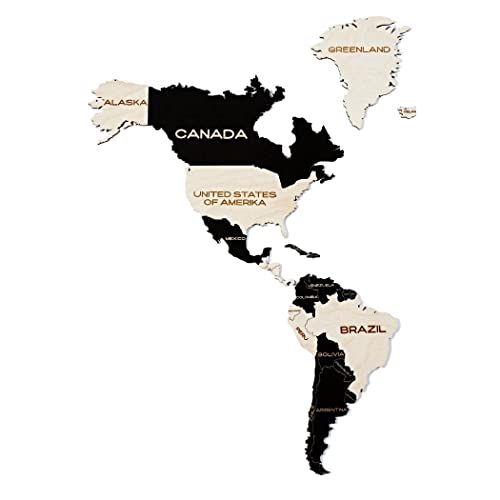 Active puzzles puzzle de madera de mapa mundial con piezas de diferentes disenos 120 x 66 cm 45 piezas