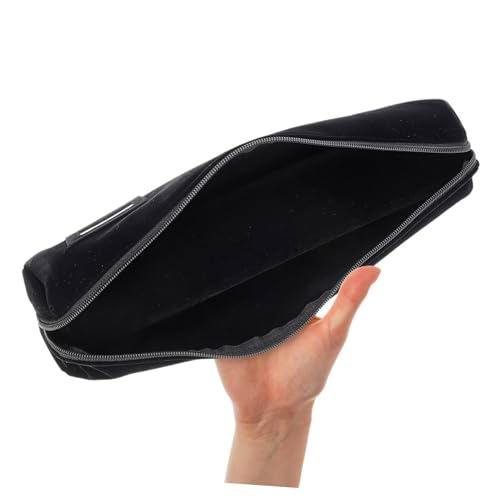 IMIKEYA Rollo De Joyas y Estuche Enrollable Para Pulseras De Viaje, Almacenamiento Portátil De Tela, Protección Contra Arañazos y Oxidación, Pequeño y Ligero Para Uso Viajes