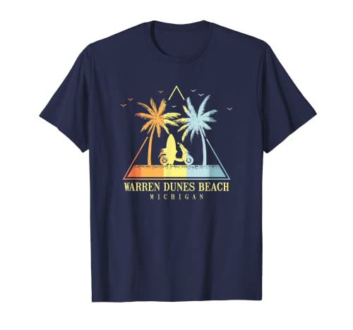 Tabla de surf Beach Warren Dunes Beach Michigan Camiseta
