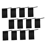 FRCOLOR Exfoliating Soap Pouch 10-Pack Foaming Net Soap Saver for Bath Shower Drawstring for Cleansing