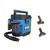 SHARK VS105 MessMaster Portable Wet Dry Vacuum, Small Shop Vac, 1 Gallon Capacity, Corded, Perfect for Pets & Cars, AnyBag Tech, Self-Cleaning, for Tough Wet & Dry Messes, Light Blue (Renewed)