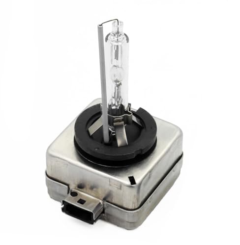 SEFIS - Bombilla de xenón D3S 35 W, homologación E, 3200 lm, color blanco con ligero tinte azul, larga duración, 2000 h, repuesto para OEM Xenon, compatible con sistemas de 85 V, ideal para coches