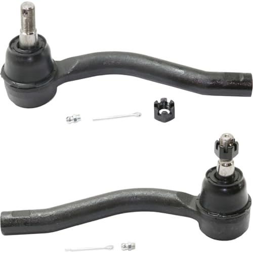 Replacement Tie Rod End Set fits Nissan 370Z V6 3.7L Front Outer 2009-2012 - Adjustable (Set of 2)