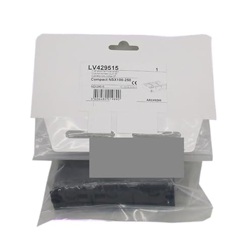 Disjoncteur à boîtier moulé avec gaine de borne courte LV429515 et couvercle 3P