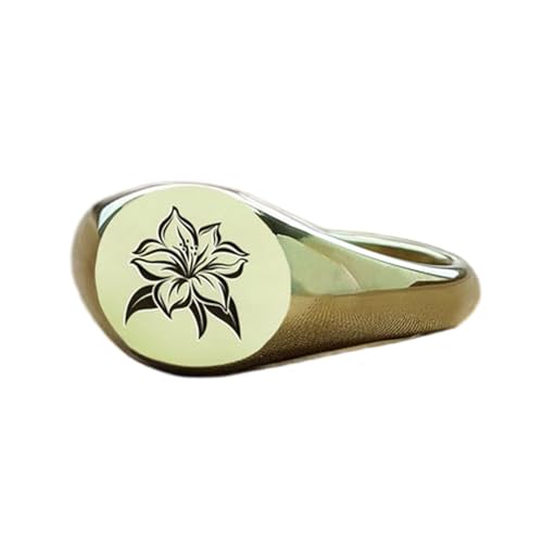 Bague fleur ronde en argent sterling 925, le bijou cadeau idéal