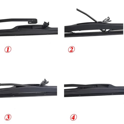 Ensemble de balais d'essuie-glace Mazda 6 GH1 Hatchback 2.2D 2009 2010 pare-brise