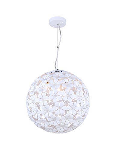CANARM ICH277B03WH15 Beatrice 3-Light Chandelier , White