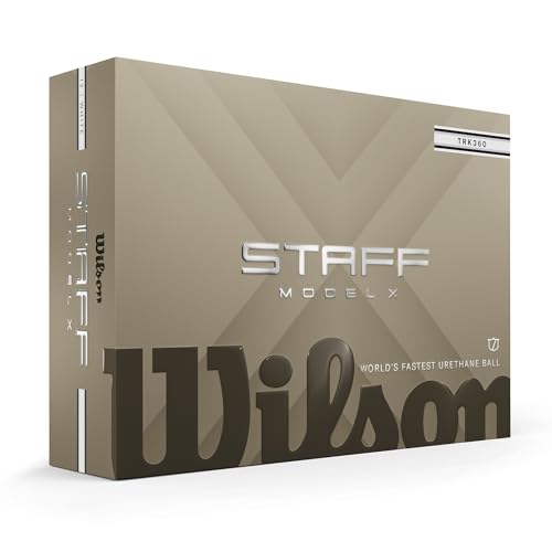 WILSON 2026 Staff Model X TRK360-12 Balls, White