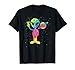 Vintage Retro 1970s Tie Dye Groovy Alien Peace T-Shirt