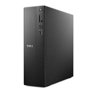 Dell Slim EC51250 Desktop PC – Intel Core i5-14400, 16GB RAM, 512GB SSD, Intel UHD 730 Graphics, HDMI, Wi-Fi 6, Bluetooth, SD Card Reader, Windows 11 Home, Compact Case, Keyboard & Mouse – Black