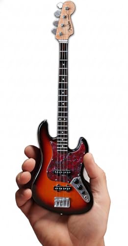 Axe Heaven FJ-002 Fender Jazz 3-Color Sunburst Miniature Bass Replica