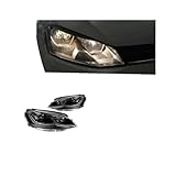 Faros delanteros LED de doble proyector compatibles con VW Golk7 Golf 7 MK7, diseño mejorado 7.5 (2013-2017)(Sliver,For Left Hand)