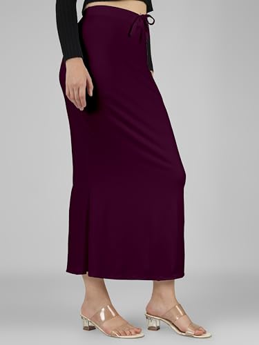 Image of Nexsus Stretchable Saree Shapewear | Petticoat for Women | Cotton Blended | Skirts for Women | Shape Wear Dress for Saree | Available in 80+ Colors and Plus Sizes