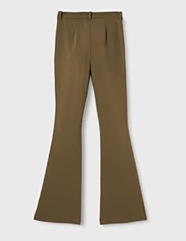 Vero Moda Vmamira Mr Flared Pant Ga Noos Broek dames kleding, Zwart, M / 34L